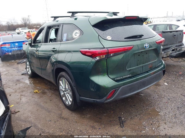 2023 Toyota Highlander Hybrid Limited მანქანა იყიდება აუქციონზე, vin: 5TDXBRCH9PS564297, აუქციონის ნომერი: 44520858