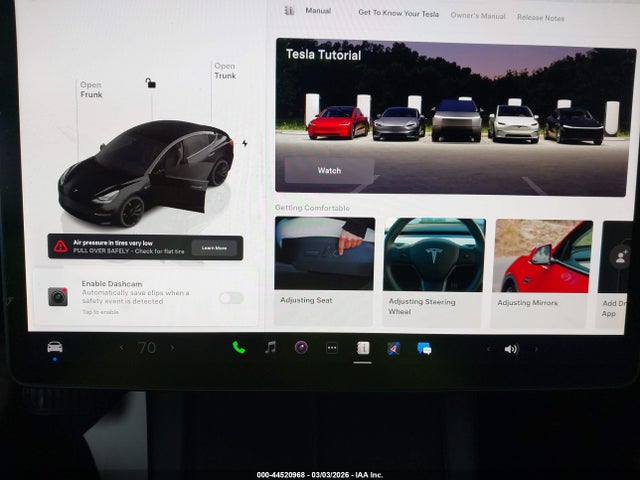 Aukcja sprzedaży 2022 Tesla Model 3 Rear-wheel Drive, vin: 5YJ3E1EA9NF372435, numer aukcji: 44520968