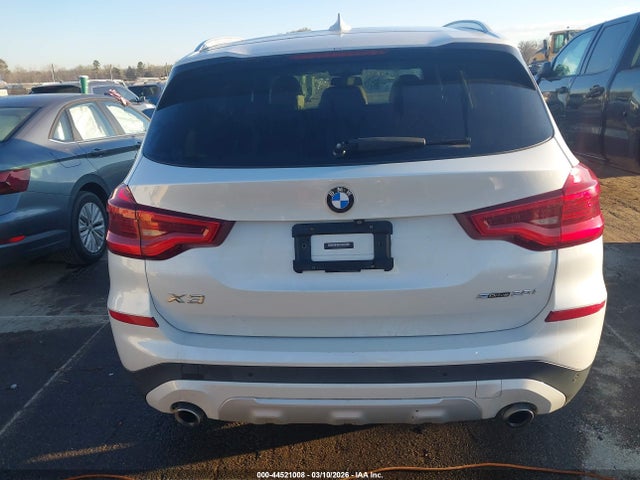 2019 Bmw X3 Sdrive30i მანქანა იყიდება აუქციონზე, vin: 5UXTR7C51KLE98196, აუქციონის ნომერი: 44521008