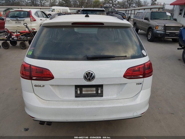 Продажа на аукционе авто 2015 Volkswagen Golf Sportwagen Tdi S 4-door, vin: 3VWCA7AU9FM512623, номер лота: 44521145