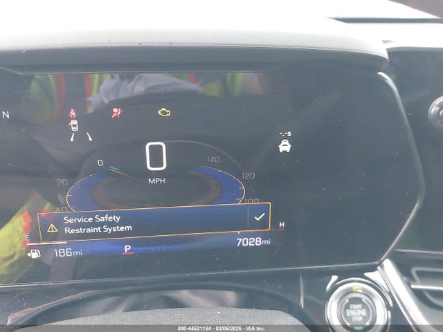 2025 Chevrolet Trax Fwd 2rs მანქანა იყიდება აუქციონზე, vin: KL77LJEP3SC244774, აუქციონის ნომერი: 44521184