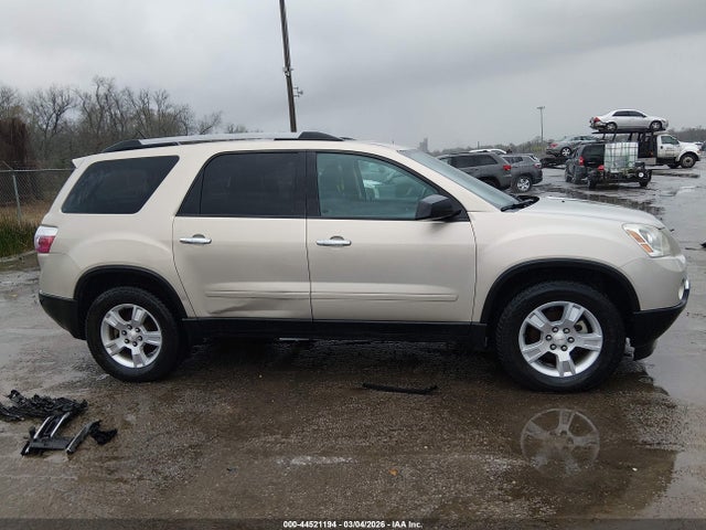 2012 Gmc Acadia Sle მანქანა იყიდება აუქციონზე, vin: 1GKKRPED4CJ199057, აუქციონის ნომერი: 44521194
