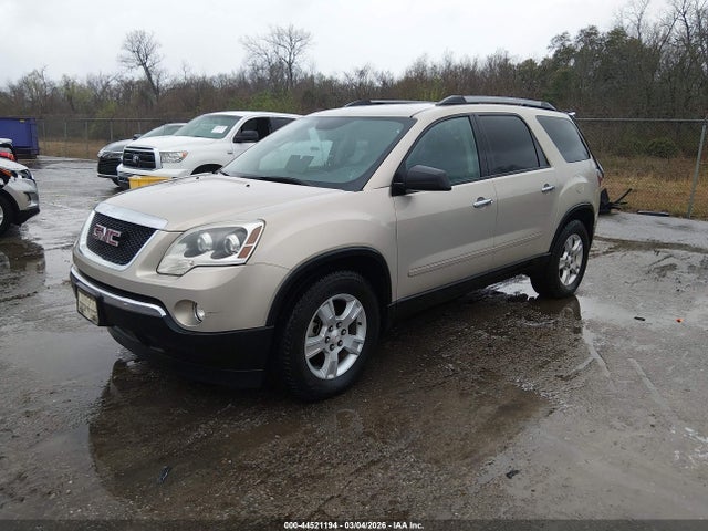 2012 Gmc Acadia Sle მანქანა იყიდება აუქციონზე, vin: 1GKKRPED4CJ199057, აუქციონის ნომერი: 44521194