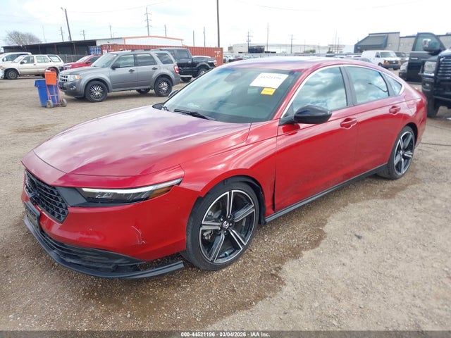 Продажа на аукционе авто 2025 Honda Accord Hybrid Sport, vin: 1HGCY2F5XSA037558, номер лота: 44521196