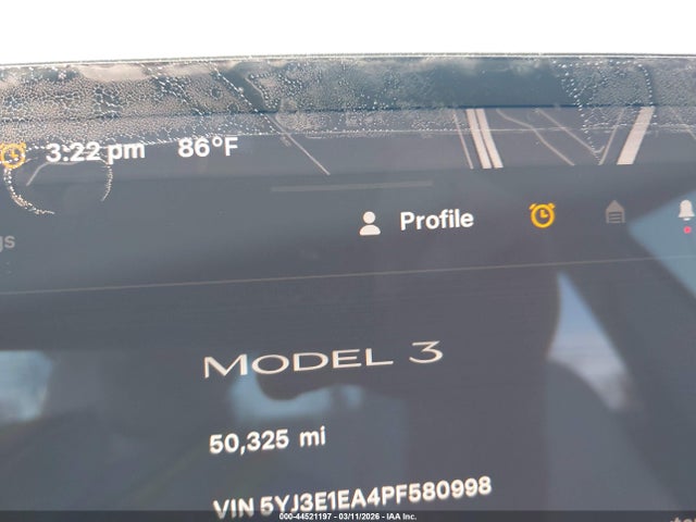 Продаж на аукціоні авто 2023 Tesla Model 3 Rear-wheel Drive, vin: 5YJ3E1EA4PF580998, номер лоту: 44521197