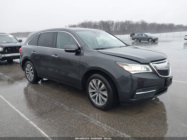 Aukcja sprzedaży 2016 Acura Mdx Technology   Acurawatch Plus Packages/technology Package, vin: 5FRYD4H49GB043364, numer aukcji: 44521210