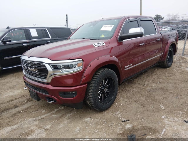 44521266 :رقم المزاد ، 1C6SRFHT8KN856952 vin ، 2019 Ram 1500 Limited مزاد بيع