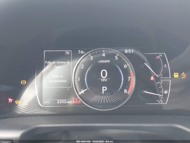 44521400 :رقم المزاد ، 58ADZ1B1XSU208504 vin ، 2025 Lexus Es 350 مزاد بيع