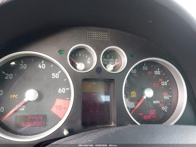 Продаж на аукціоні авто 2001 Audi Tt, vin: TRUUT28N411011024, номер лоту: 44521462