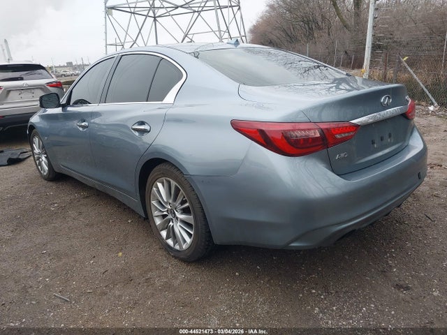 Aukcja sprzedaży 2018 Infiniti Q50 3.0t Luxe, vin: JN1EV7AR9JM443161, numer aukcji: 44521473