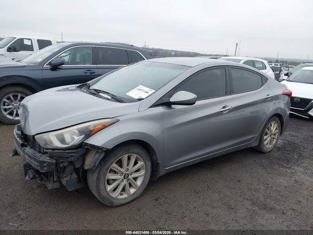 Продажа на аукционе авто 2014 Hyundai Elantra Se, vin: KMHDH4AE4EU166691, номер лота: 44521486