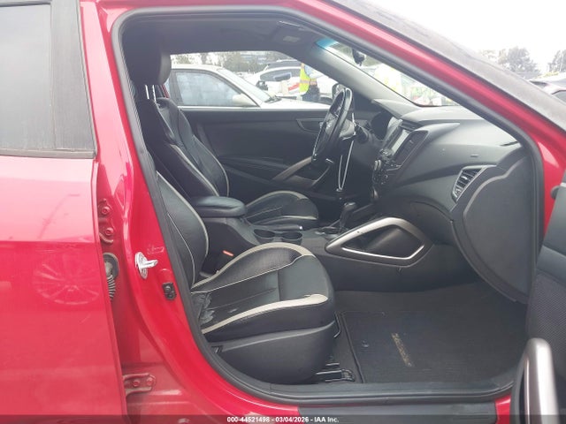 Hyundai Veloster Turbo W/black 2014 KMHTC6AE8EU200475 Image 5