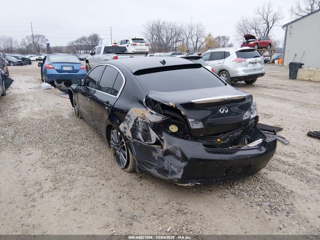 2010 Infiniti G37x მანქანა იყიდება აუქციონზე, vin: JN1CV6AR9AM251269, აუქციონის ნომერი: 44521506