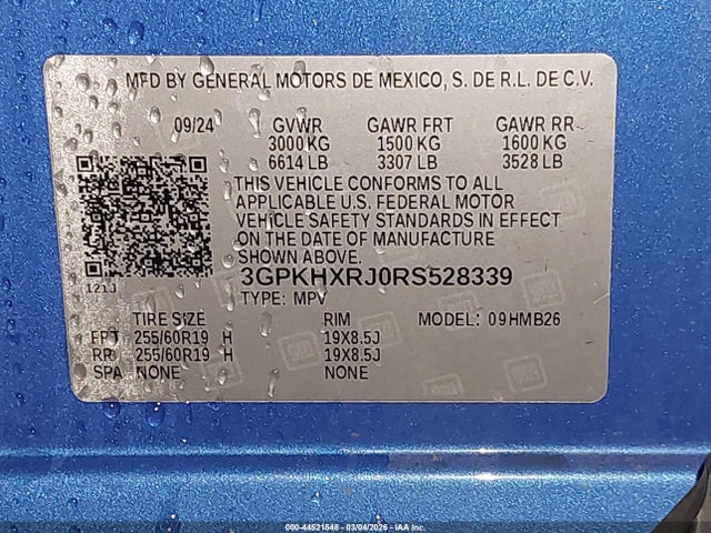 2024 HONDA PROLOGUE 3GPKHXRJ0RS528339 Photo 8