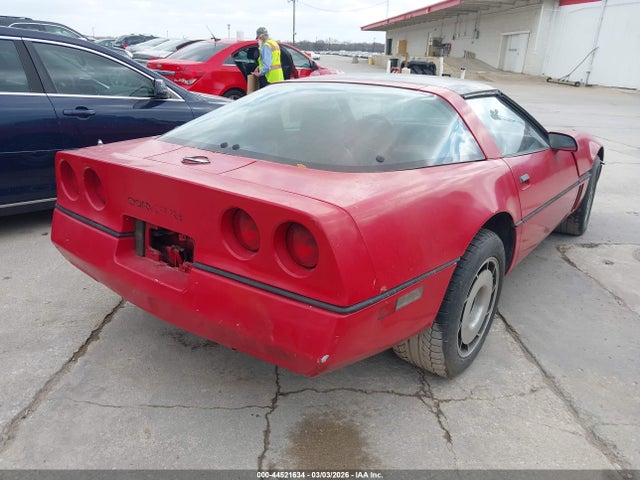 44521634 :رقم المزاد ، 1G1AY0782E5142541 vin ، 1984 Chevrolet Corvette مزاد بيع