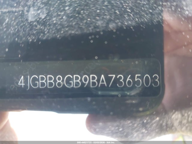 Aukcja sprzedaży 2011 Mercedes-benz Ml 350 4matic, vin: 4JGBB8GB9BA736503, numer aukcji: 44521723