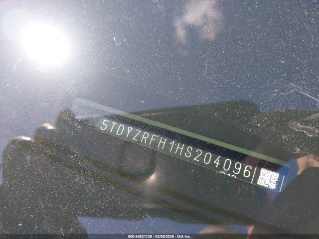 5TDYZRFH1HS204096 Toyota Highlander Limited Platinum