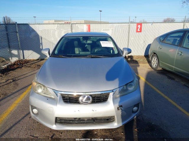 2012 Lexus Ct 200h Premium მანქანა იყიდება აუქციონზე, vin: JTHKD5BHXC2081240, აუქციონის ნომერი: 44521755