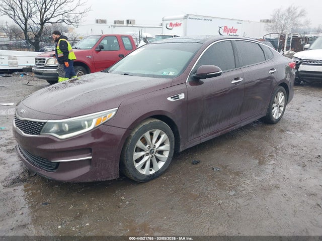 44521765 :رقم المزاد ، 5XXGU4L35GG005980 vin ، 2016 Kia Optima Ex مزاد بيع