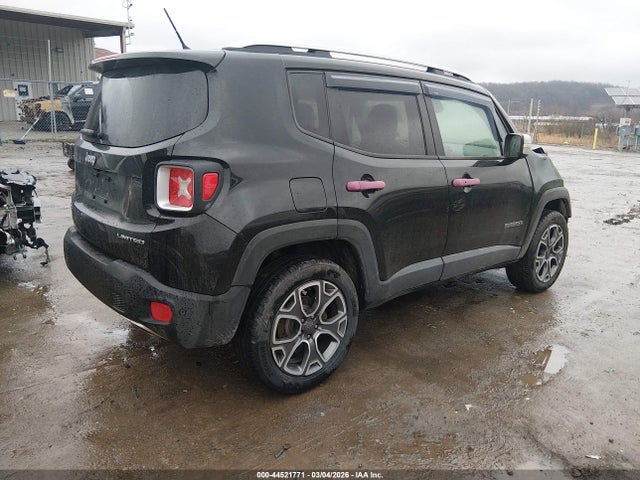 Aukcja sprzedaży 2017 Jeep Renegade Limited 4x4, vin: ZACCJBDB9HPF96572, numer aukcji: 44521771