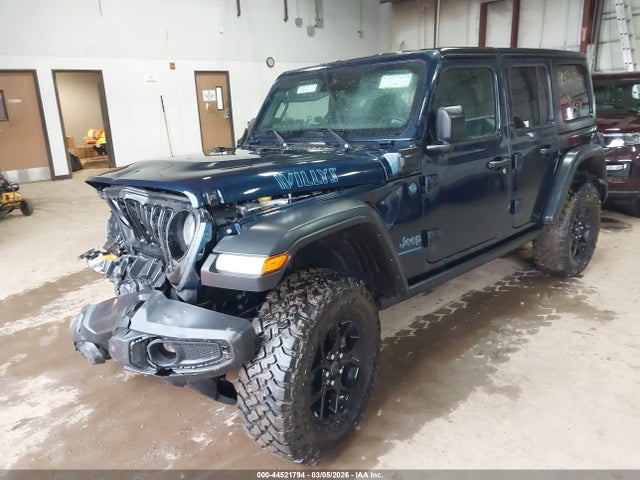Aukcja sprzedaży 2025 Jeep Wrangler 4xe Willys 4xe, vin: 1C4RJXN61SW529421, numer aukcji: 44521794
