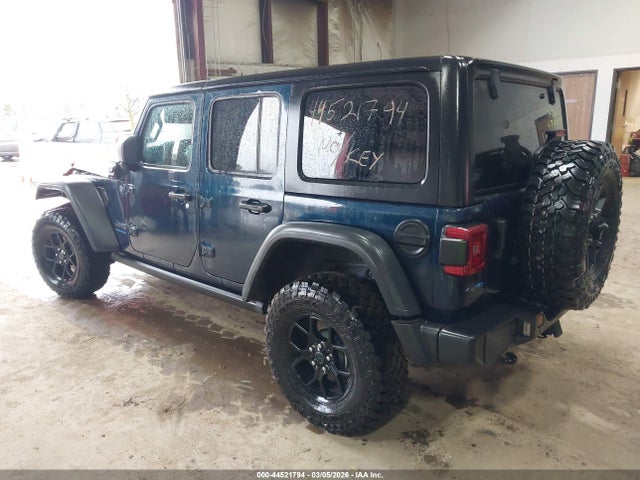 Aukcja sprzedaży 2025 Jeep Wrangler 4xe Willys 4xe, vin: 1C4RJXN61SW529421, numer aukcji: 44521794