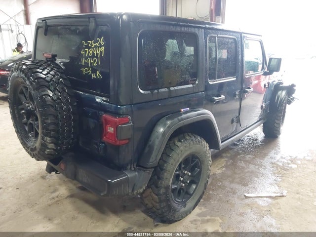 Aukcja sprzedaży 2025 Jeep Wrangler 4xe Willys 4xe, vin: 1C4RJXN61SW529421, numer aukcji: 44521794