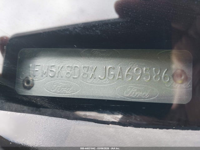 Aukcja sprzedaży 2018 Ford Explorer Xlt, vin: 1FM5K8D8XJGA69586, numer aukcji: 44521842