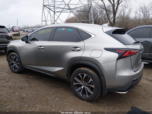 Aukcja sprzedaży 2017 Lexus Nx 200t F Sport, vin: JTJBARBZ0H2113336, numer aukcji: 44521854