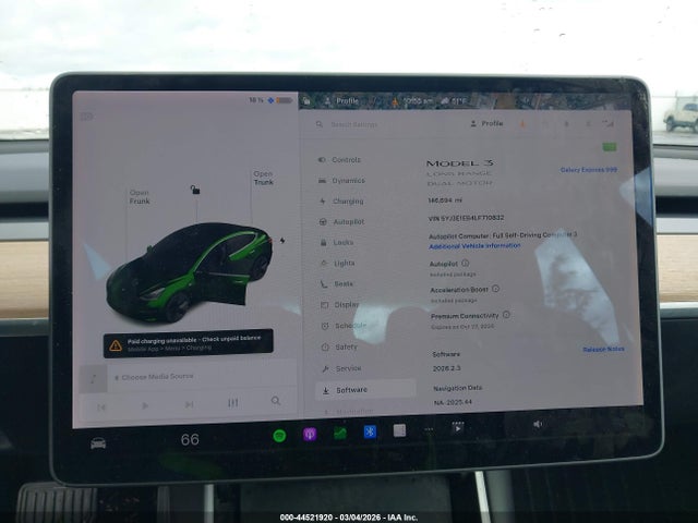 2020 TESLA MODEL 3 5YJ3E1EB4LF710832 Photo 6