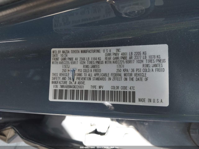 2025 MAZDA CX-50 7MMVABBM4SN326601 Photo 8