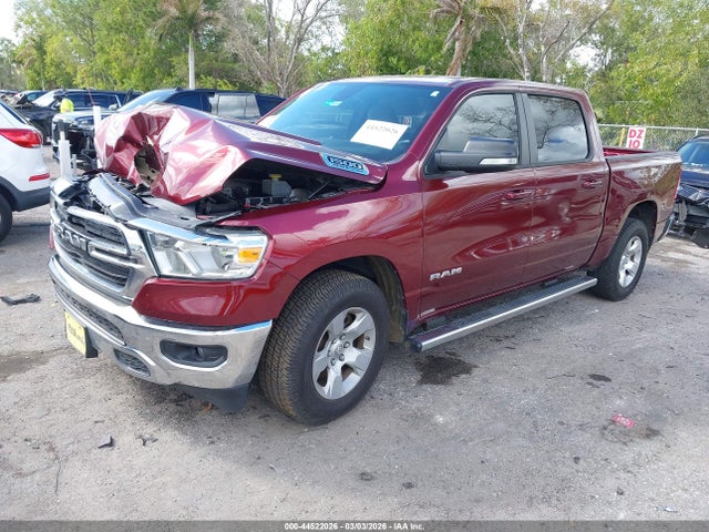 Продаж на аукціоні авто 2021 Ram 1500 Lone Star  4x2 5'7 Box, vin: 1C6RREFT2MN750642, номер лоту: 44522026