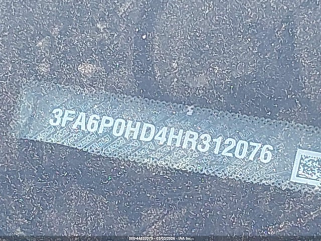 Ford FUSION SE 2017 3FA6P0HD4HR312076 Image 9