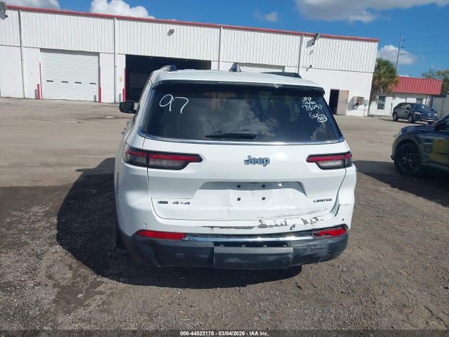 Продажа на аукционе авто 2022 Jeep Grand Cherokee L Limited 4x4, vin: 1C4RJKBG4N8541734, номер лота: 44522178