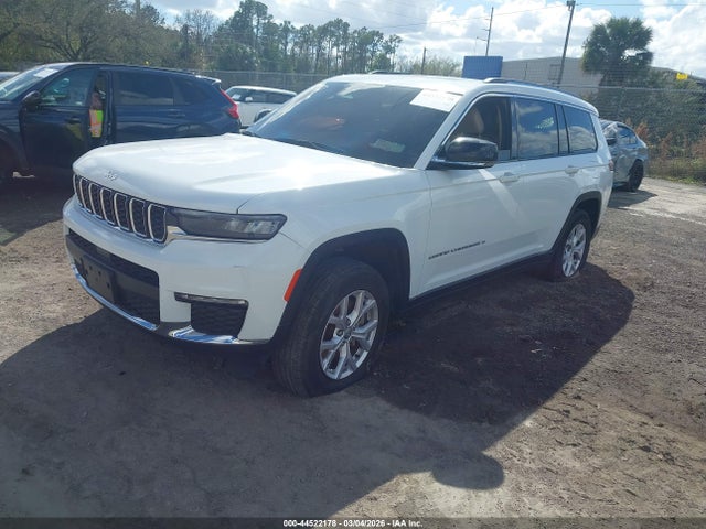 Продажа на аукционе авто 2022 Jeep Grand Cherokee L Limited 4x4, vin: 1C4RJKBG4N8541734, номер лота: 44522178