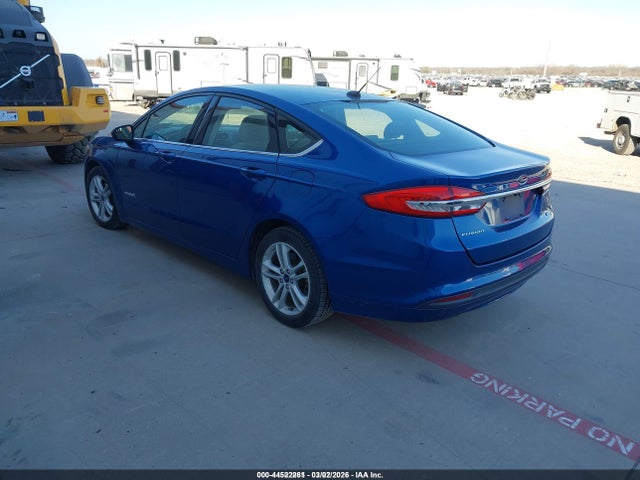 Ford Fusion Hybrid S 2018 3FA6P0UU7JR100557 Image 3