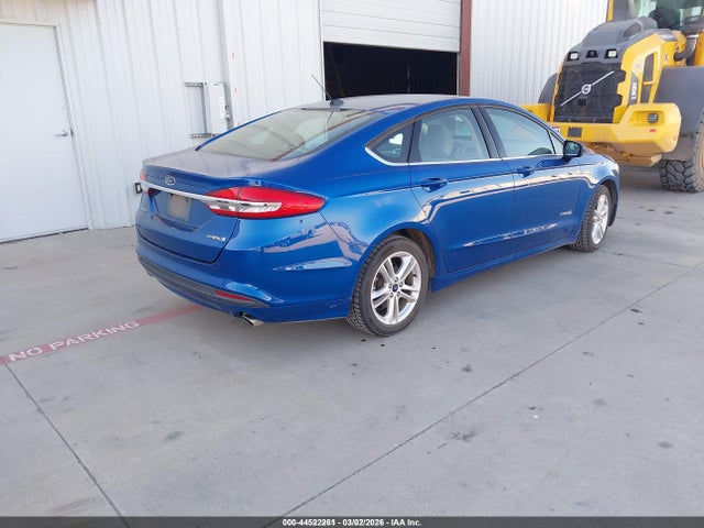 Ford Fusion Hybrid S 2018 3FA6P0UU7JR100557 Image 4