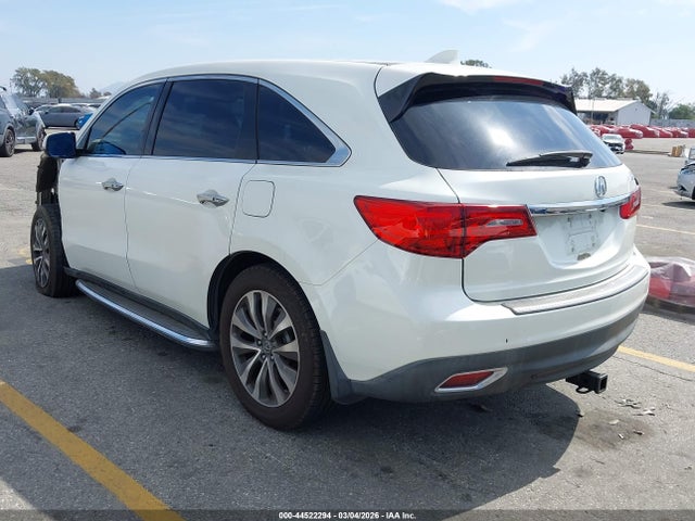 Acura Mdx Technology Package 2015 5FRYD3H46FB005695 Image 3