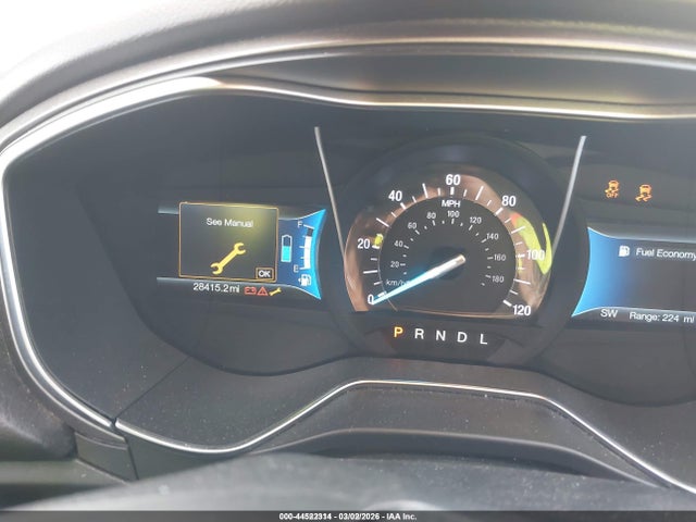3FA6P0UU0JR254611 Ford Fusion Hybrid S