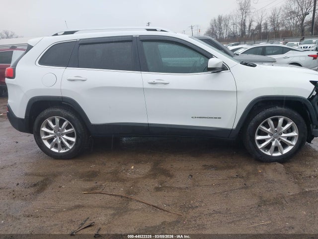 2016 Jeep Cherokee Limited მანქანა იყიდება აუქციონზე, vin: 1C4PJMDS2GW197355, აუქციონის ნომერი: 44522325