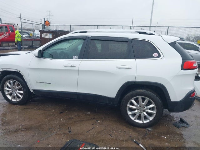 2016 Jeep Cherokee Limited მანქანა იყიდება აუქციონზე, vin: 1C4PJMDS2GW197355, აუქციონის ნომერი: 44522325