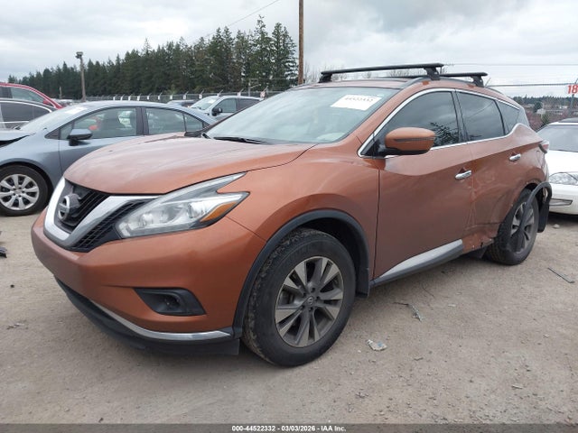 Nissan MURANO SV 2015 5N1AZ2MH3FN291669 Image 2