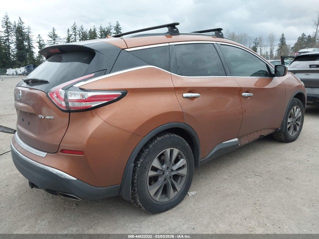 Nissan MURANO SV 2015 5N1AZ2MH3FN291669 Image 4