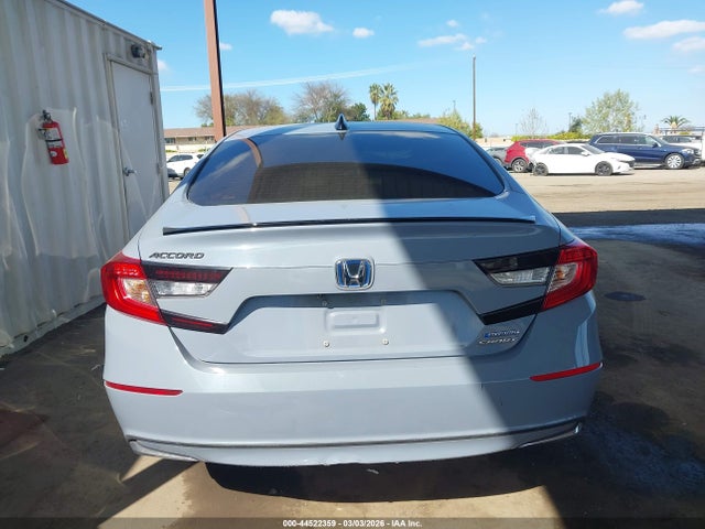 Aukcja sprzedaży 2022 Honda Accord Hybrid Sport, vin: 1HGCV3F29NA037687, numer aukcji: 44522359