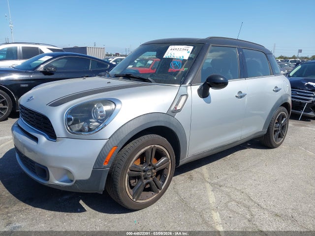 2012 MINI COOPER S COUNTRYMAN WMWZC3C52CWL85387 Photo 1