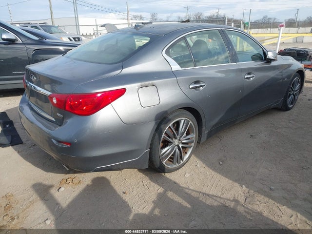44522771 :رقم المزاد ، JN1BV7AR4EM686949 vin ، 2014 Infiniti Q50 Sport مزاد بيع