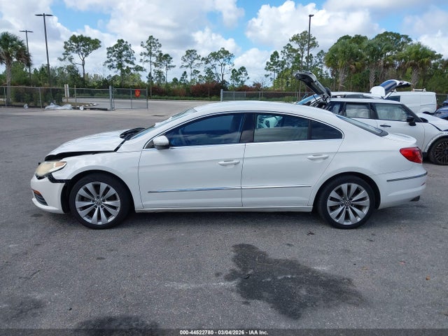 44522780 :رقم المزاد ، WVWMN7AN0CE517571 vin ، 2012 Volkswagen Cc Sport مزاد بيع