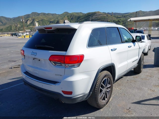 2018 Jeep Grand Cherokee Limited 4x2 მანქანა იყიდება აუქციონზე, vin: 1C4RJEBG4JC157865, აუქციონის ნომერი: 44522839