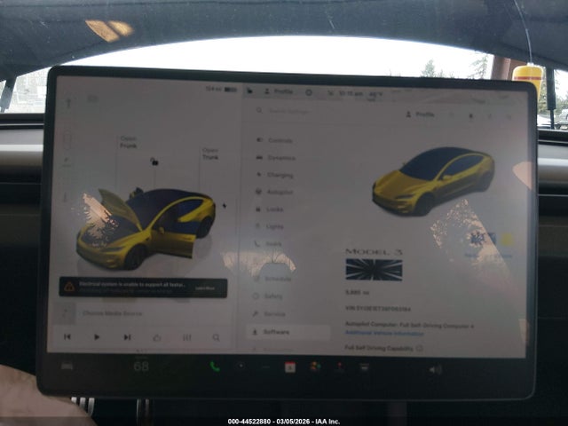 2025 TESLA MODEL 3 5YJ3E1ET3SF063184 Photo 6