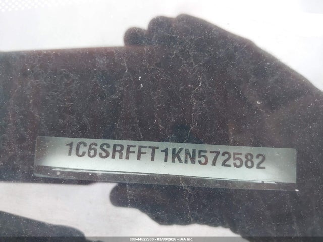 Aukcja sprzedaży 2019 Ram 1500 Big Horn, vin: 1C6SRFFT1KN572582, numer aukcji: 44522900